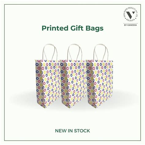 White Printed Kraft Paper Carry Bag For Shopping Capacity Kg At Rs