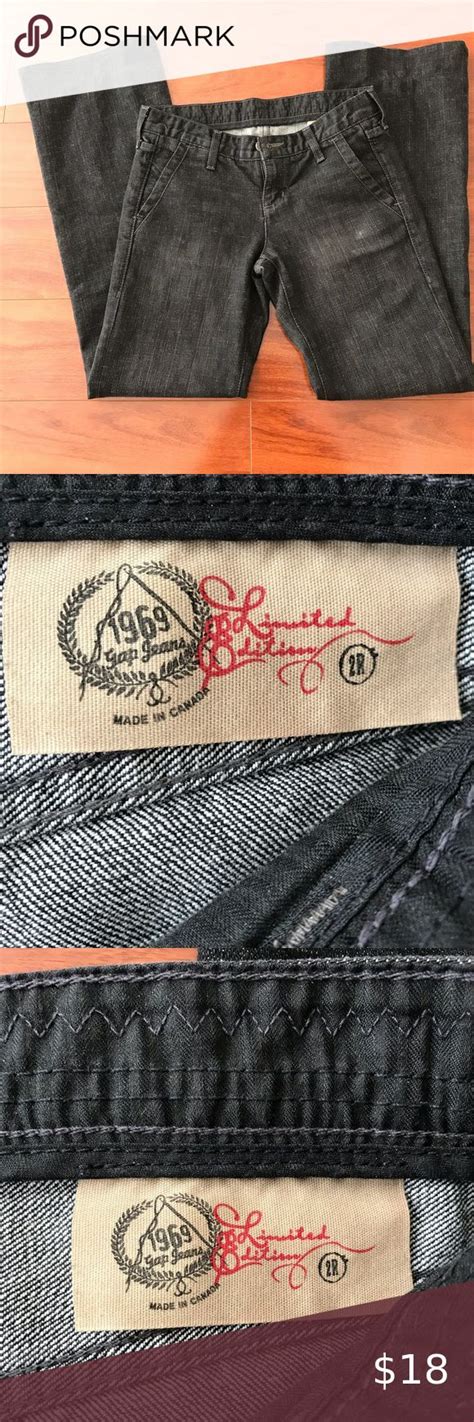 Gap Limited Edition Black Denim Jeans Size Black Denim Jeans