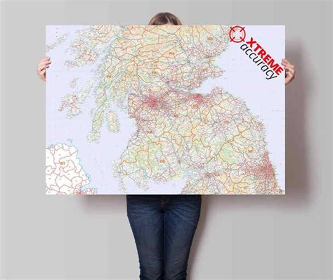 South Scotland Postcode District Map (D5) – Map Logic