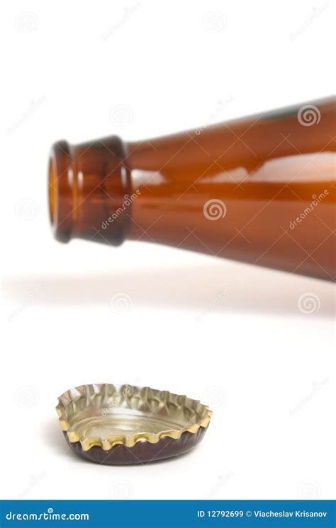 Leere Flasche Bier Stockbild Bild Von Getr Nk Feier