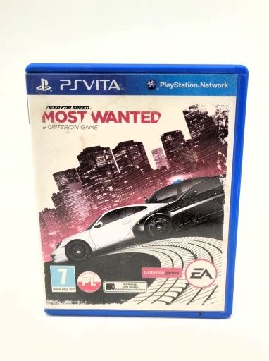 Need For Speed Most Wanted Ps Vita Stan U Ywany Z Sklepy