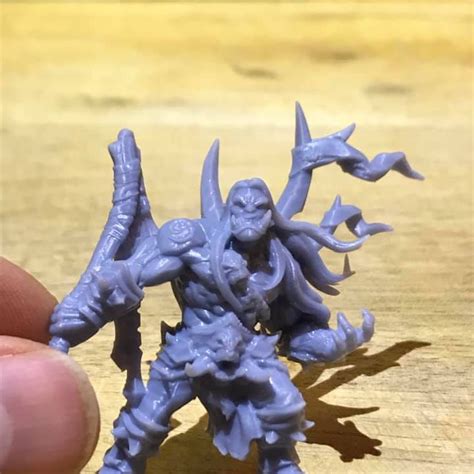 3d Printable Throgar The Chainbreaker Orc Barbarian Hero By Artisan Guild