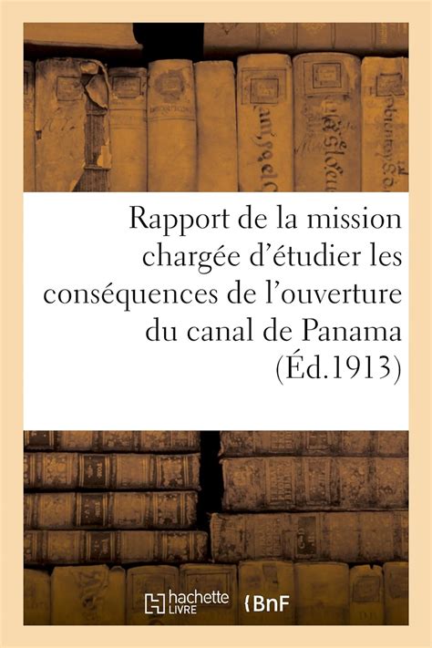 Amazon Rapport de la Mission Chargée d Étudier Les Conséquences de