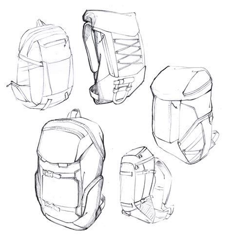 Backpack Design Sketch Backpack Ideas Diy Backpack Design Concept