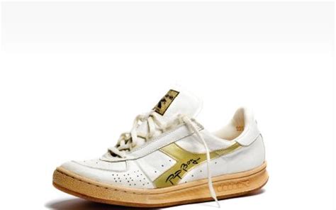 Diadora Borg Elite White Gold 80s Casual Staple Stuarts London Blog