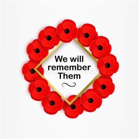 Remembrance Day Poppy Stock Illustrations – 2,218 Remembrance Day Poppy ...