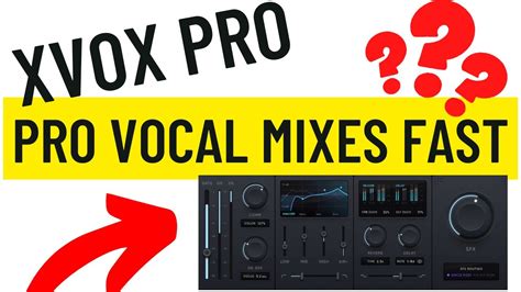 Vocal Chain Plugin XVOX PRO FIRST LOOK Pro Vocal Mixes Instantly Nuro