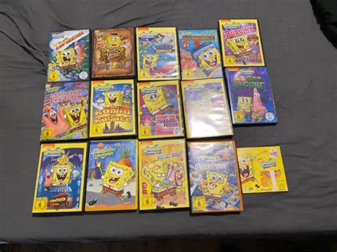 Spongebob Dvd Konvolut Dvds Alle Guter Zustand Staffeln