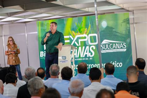 Presidente Marcelo Bertoni Participa Da Expocanas Senar Ms