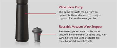 Amazon Vacu Vin Wine Saver Vacuum Stoppers Set Of 6 Gray For