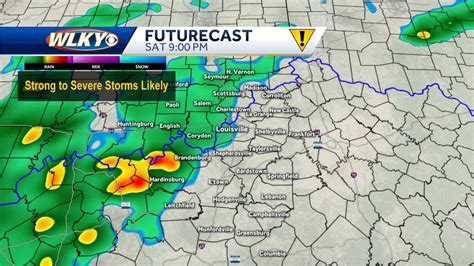 Strong To Severe Storms Possible Tonight Youtube