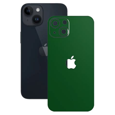 Folie Skin Silkase Pentru Apple Iphone Plus Verde Inchis Mat