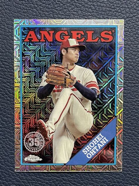 大谷翔平2023 Topps Update Silver Pack Mojo Refractor T88CU 55 Topps 売買された