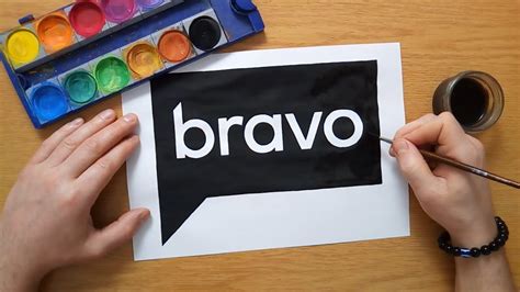 How To Draw The Bravo Logo Bravo Tv Logo Youtube