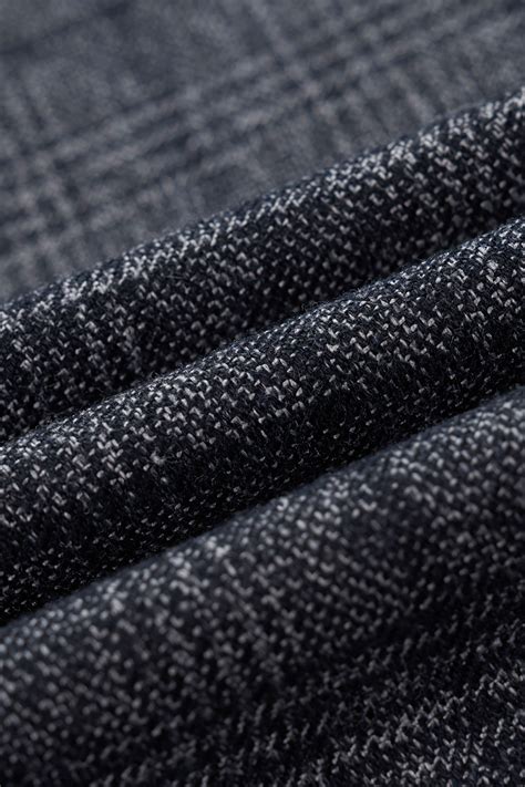 Dark Grey Plaid Suit 3 Piece Gentlemans Guru