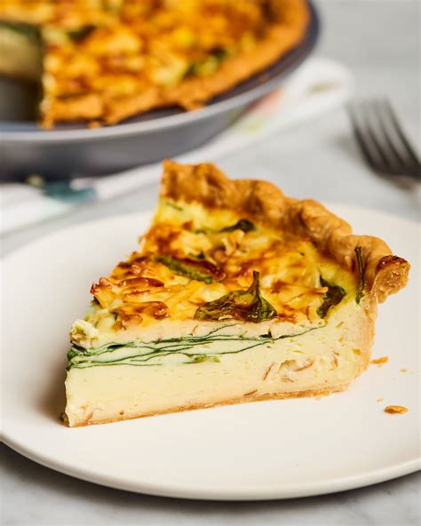 Recipe: Cheesy Spinach Quiche | Kitchn