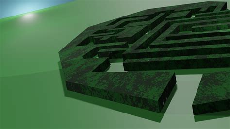 Hedge Maze-3D Art on Behance