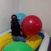 Blowing Up Big Balloons By Pump Julielooner In This Video Ary Use A