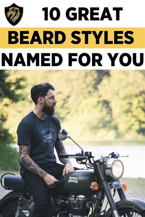 10 beard styles and their names – Artofit