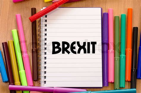 Brexit Concept Stock Image Colourbox