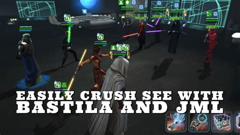 Defeat The Sith Eternal Emperor With Bastila And Jedi Master Luke No