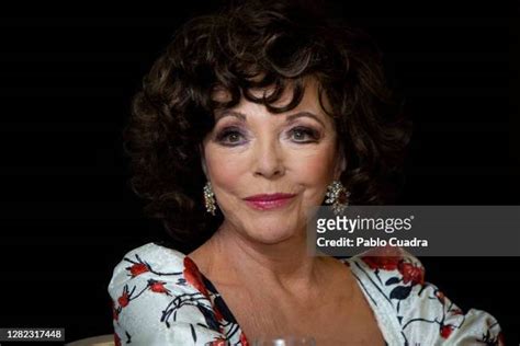 joan collins  high res pictures getty images
