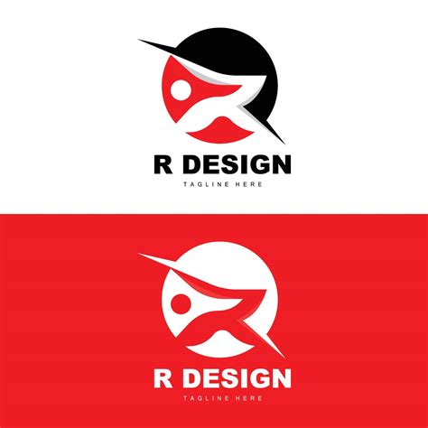 R Letter Logo Alphabet Vector Initial R Product Brand Logotype Design