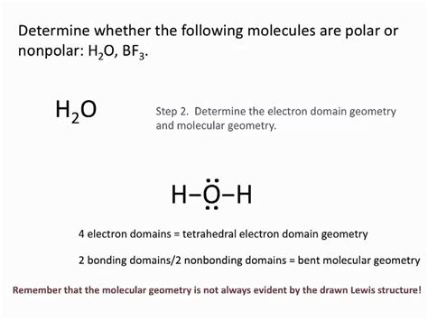 Polarity Of A Molecule Explained