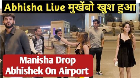 Abhisha Live On Manisha Rani And Fukra Insaan Abhishek Malhan New Song