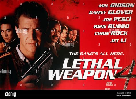 JET LI MEL GIBSON DANNY GLOVER RENE RUSSO CHRIS ROCK JOE PESCI