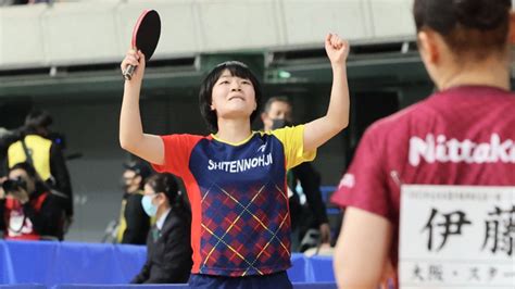 18歳・横井咲桜が伊藤美誠下す金星 2大会ぶりのベスト8進出＜全日本卓球2023＞ 卓球メディア｜rallys（ラリーズ）