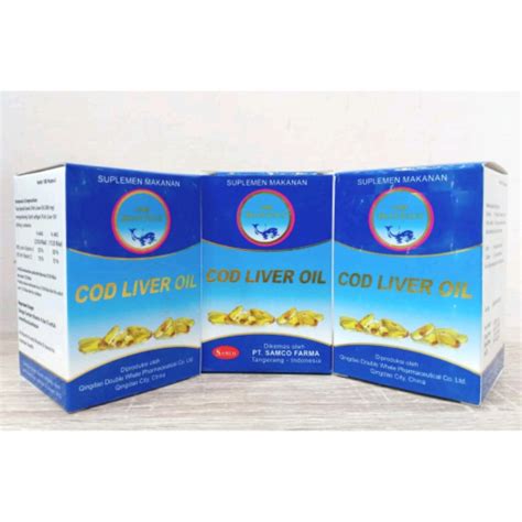 Jual Samco Cod Liver Oil Kapsul S Shopee Indonesia