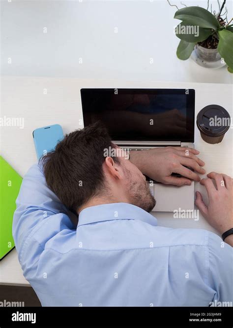 Freelancer Working On Stock Photo Alamy