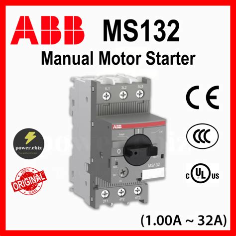 Abb Ms132 1a~32a Manual Motor Starter Lazada