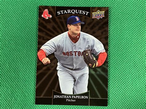 2009 Upper Deck StarQuest Uncommon Blue SQ45 Jonathan Papelbon Boston