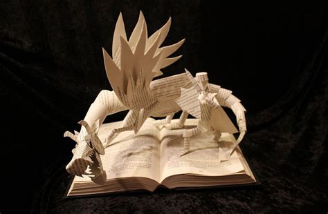 Stories From Books Come To Life In Paper Sculptures By Jodi Harvey-Brown