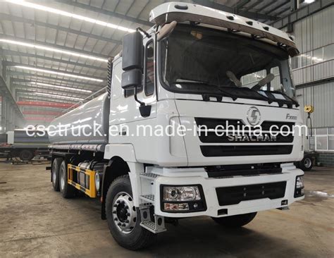 Shacman 6X4 20000L Stainless Steel Water Transport Truck 20 Tons Water