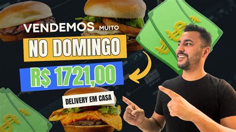 Domingo Épico na Rotina da Hamburgueria Batemos o Recorde de Vendas