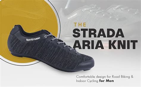 Tommaso Strada Aria Knit Lace Up Dual Compatible Road Bike Indoor