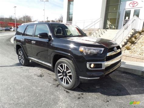 2017 Midnight Black Metallic Toyota 4Runner Limited 4x4 #118793139 ...