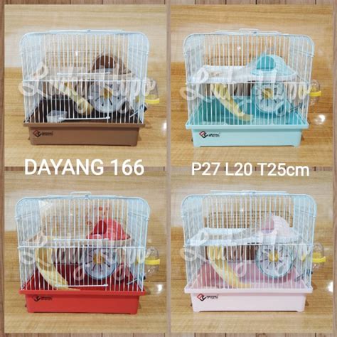 Jual 166 Dayang Fantastic Hamster Cage Kandang Hamster UFO P27xL20