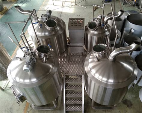 10 12 HL 4 Vessel Brewhouse STEAM HEATED Craft Brewing Solutions