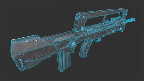 Famas F Rifle D Model By Yn Delmund