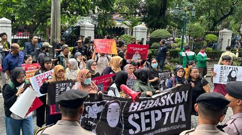 Dukungan Untuk Septia Dwi Pertiwi Eks Karyawan Jhon Lbf Yang Dituntut