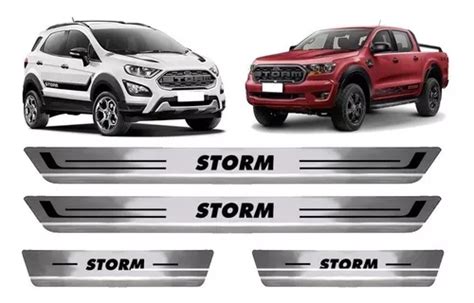 Acess Rios Soleira A O Inox Escovado Ecosport Ranger Storm