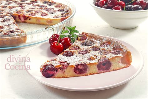 Clafoutis De Cerezas Receta De DIVINA COCINA