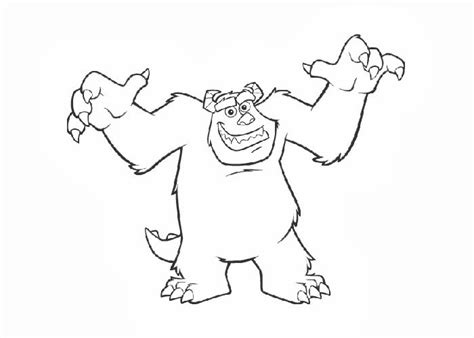 Sulley coloring pages | Free Coloring Pages and Coloring Books for Kids