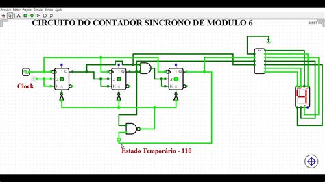 Contador Ass Ncrono E Contador S Ncrono Simula O No Logisim Youtube