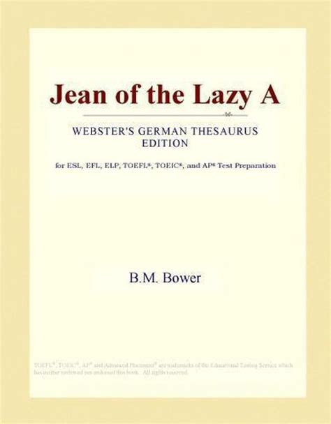 Jean Of The Lazy A Webster S German Thesaurus Edition Ebook Icon