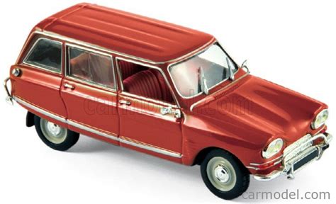 NOREV 153521 Scale 1 43 CITROEN AMI 6 CLUB BREAK 1968 CORSAIRE RED